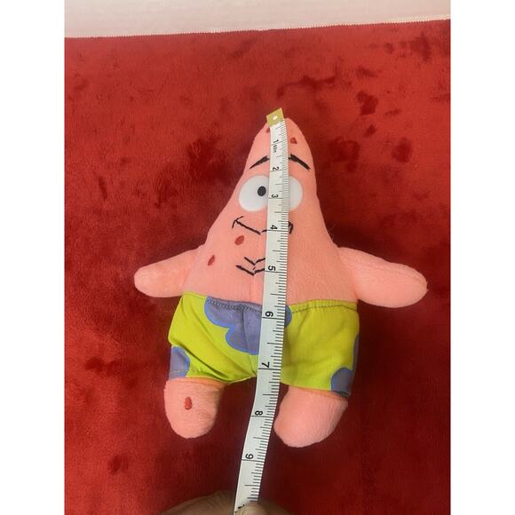 Sponge Bob Square Pants Patrick The Pink Starfish Nickelodeon Nanco 2018 Plush - Picture 6 of 7